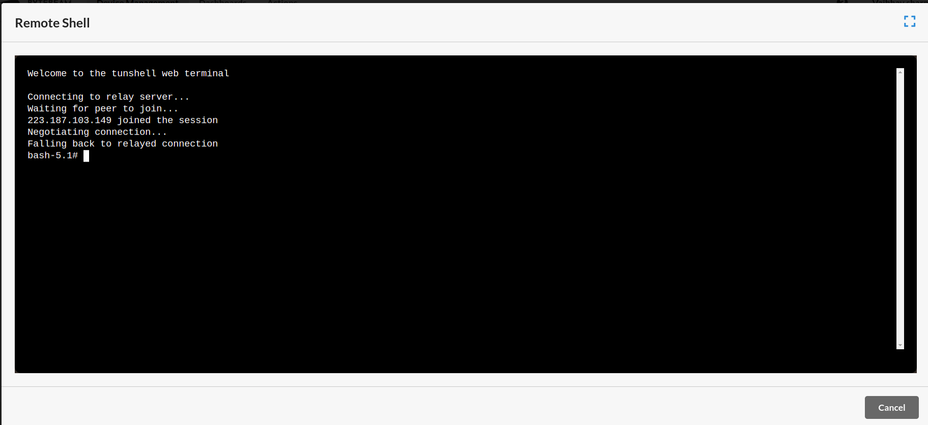 Remote login to your Linux device - Bytebeam Docs