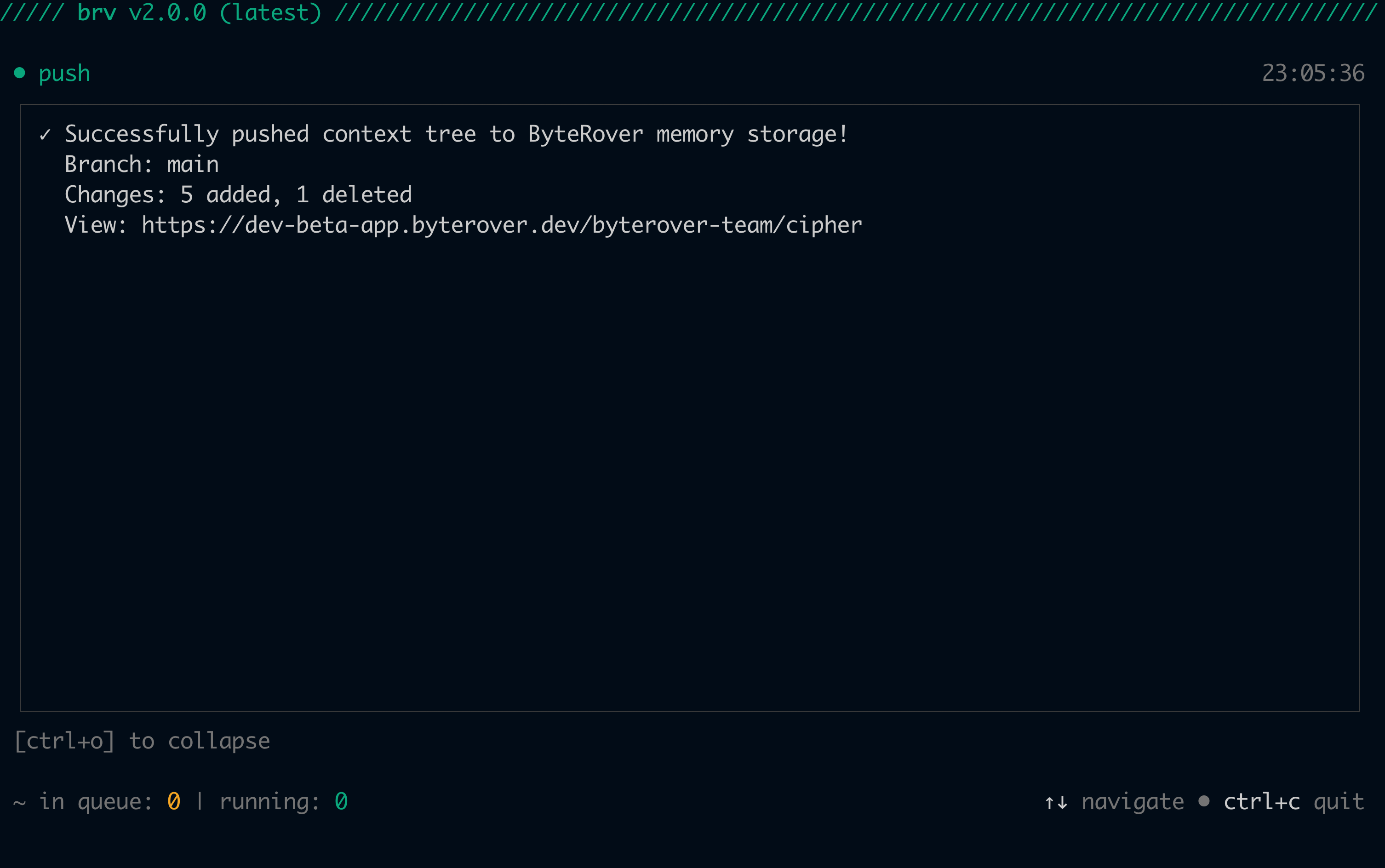 Push syncing context to cloud