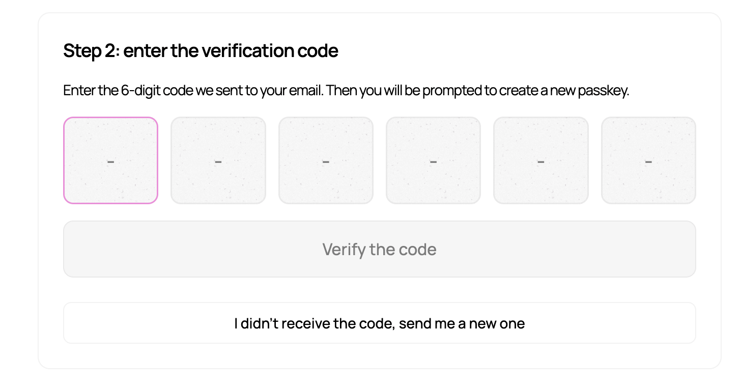 Enter your verification code