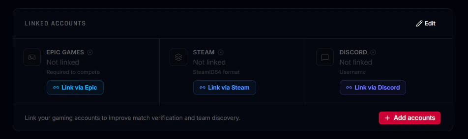 Linking Discord Connect Button