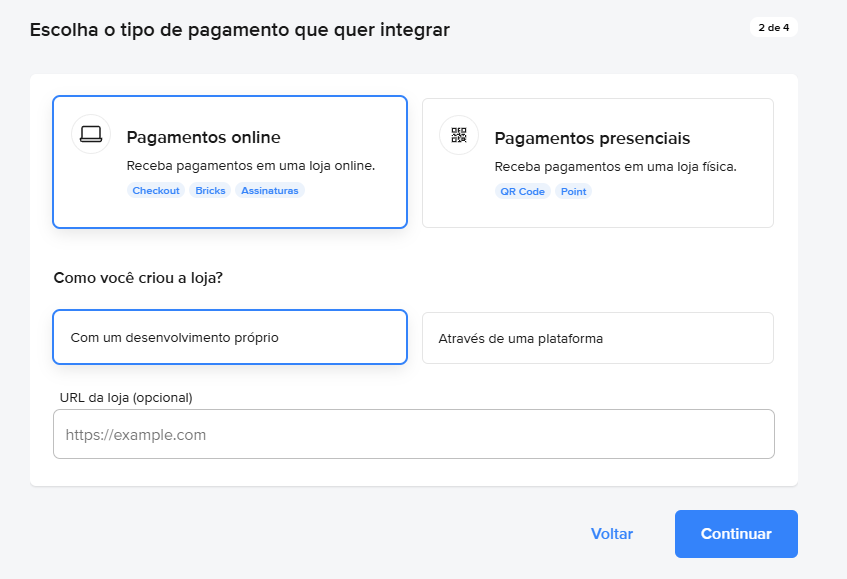 Tipo de Pagamento