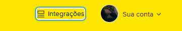 Menu Integrações