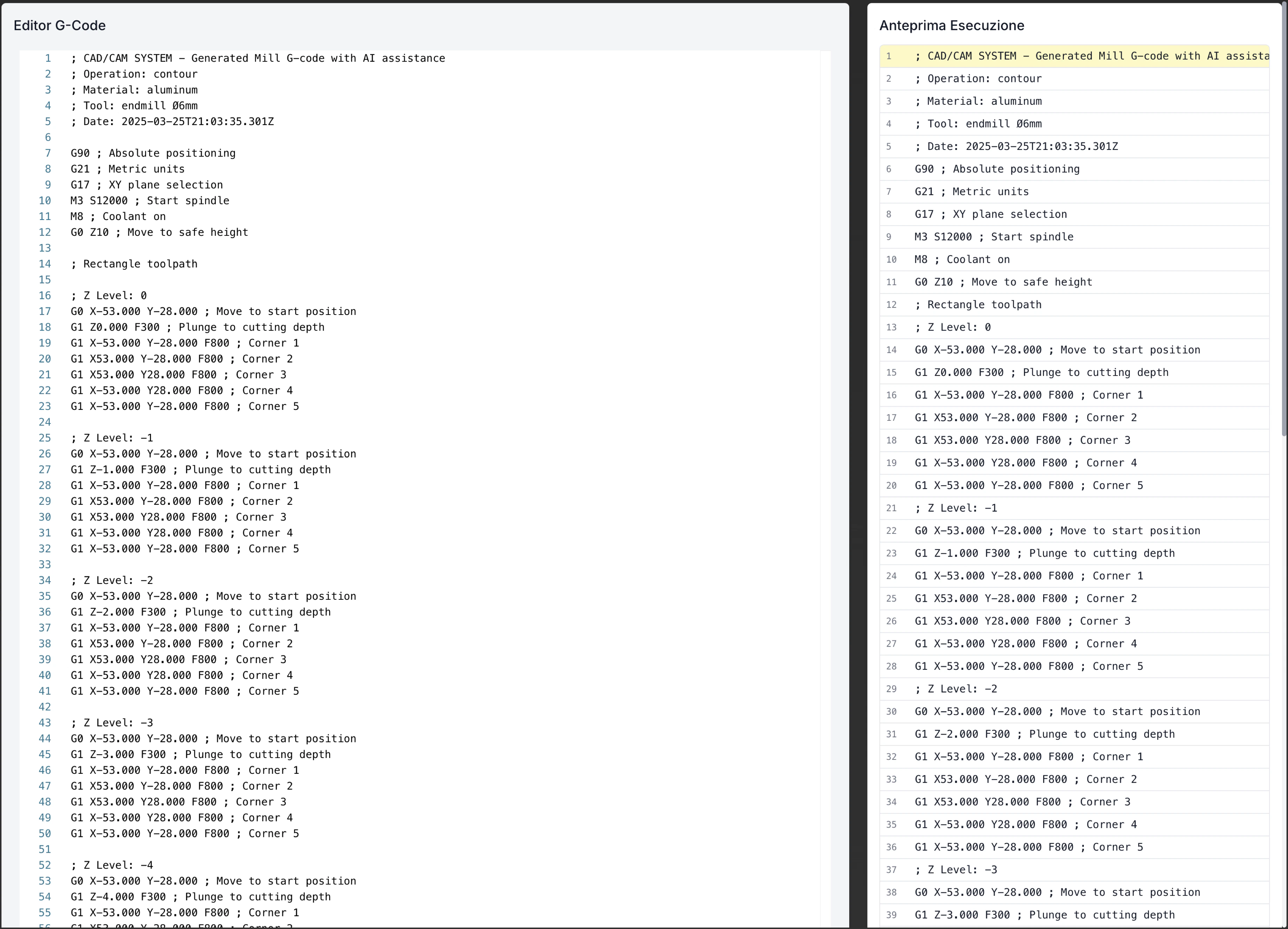 CAM Editor Overview
