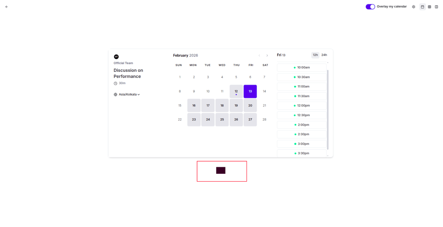 Custom logo on team public booking page