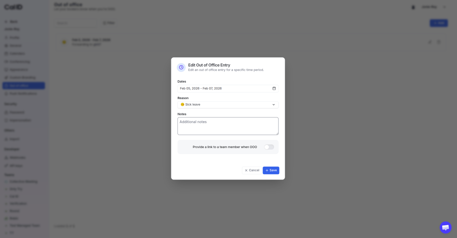 Redirection toggle left off before creating