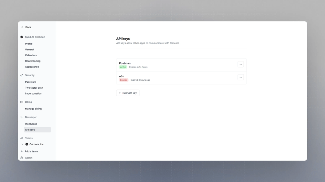 Calsom Api Introduction to API v2 - Cal.com Docs