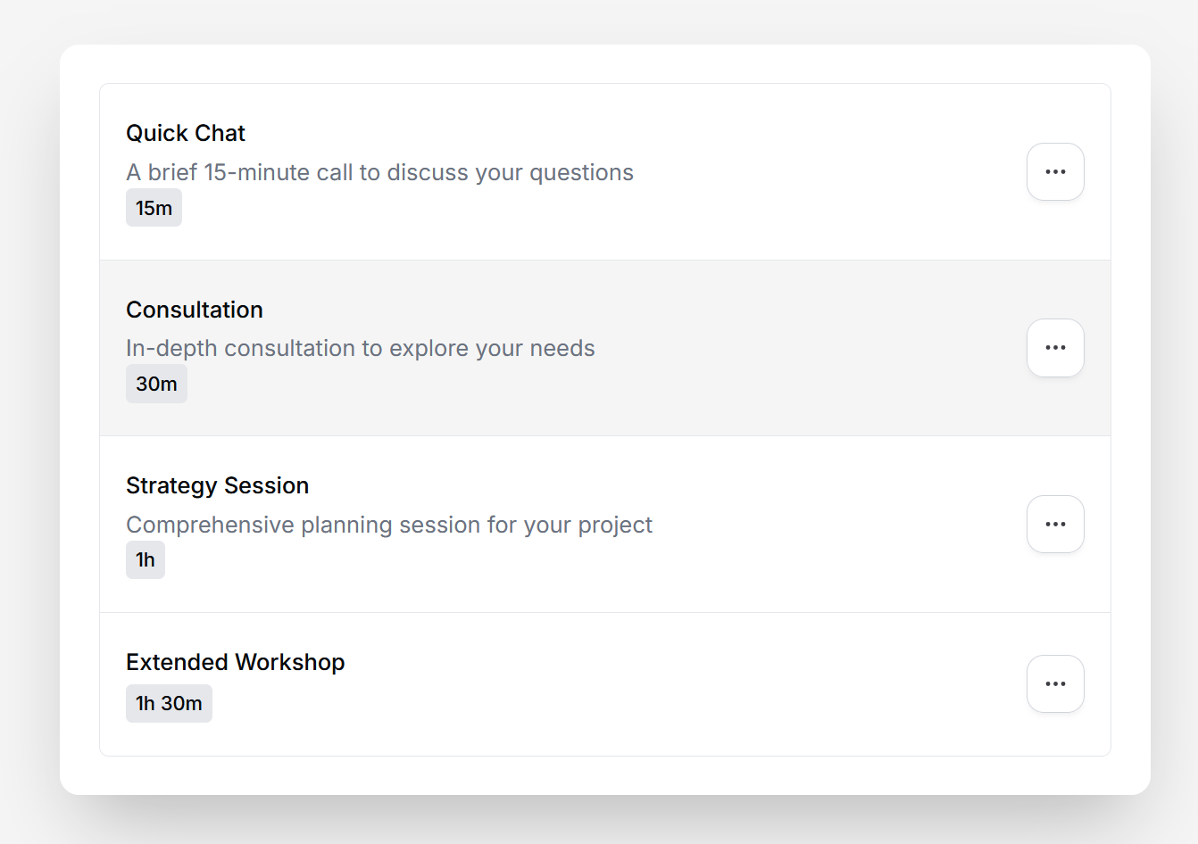List Event Types - Cal.com Docs