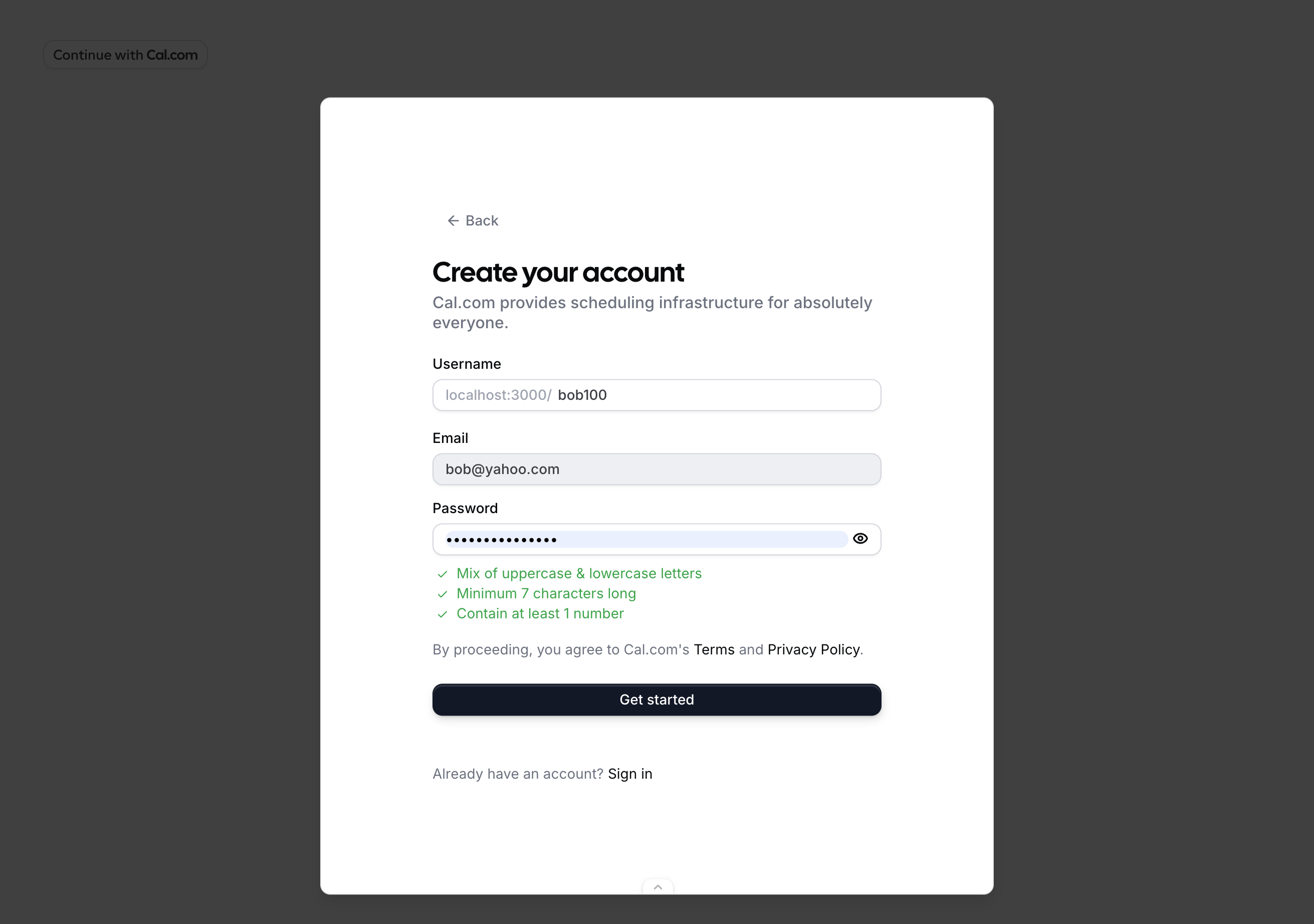 OAuth - Cal.com Docs
