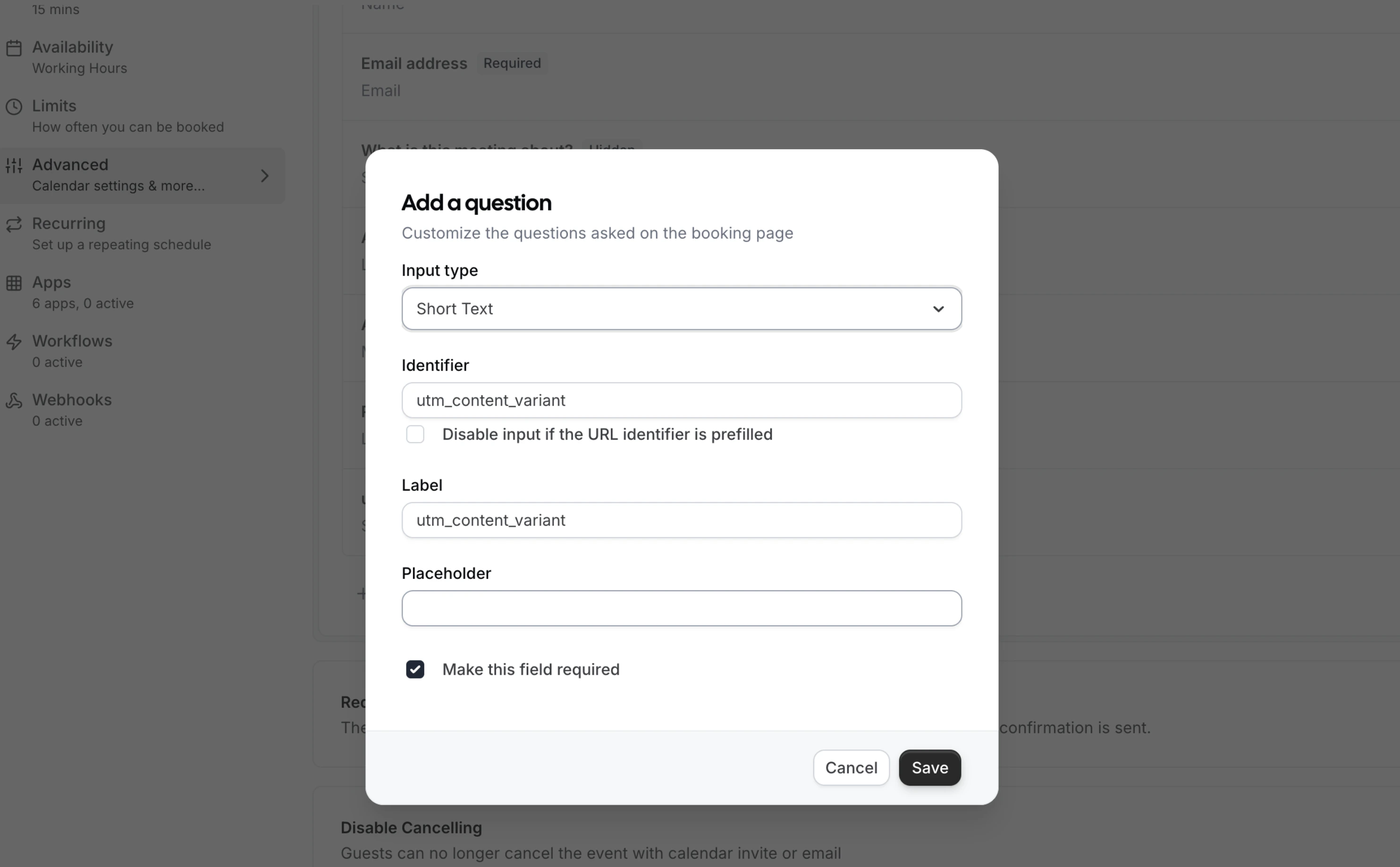 Add custom utm param question