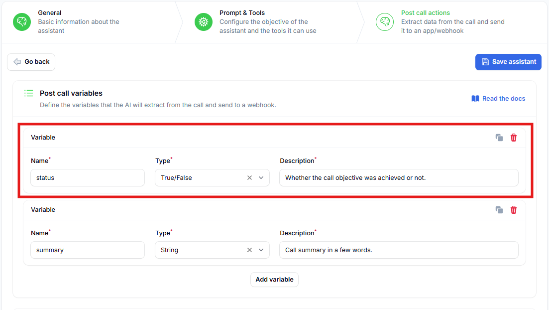 Understanding the status variable