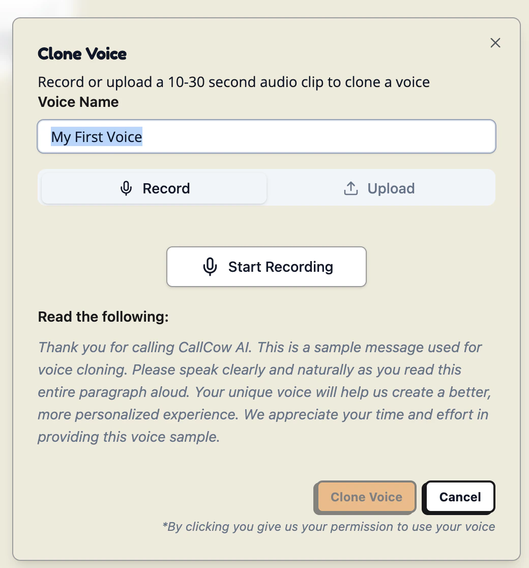 Record And Clone