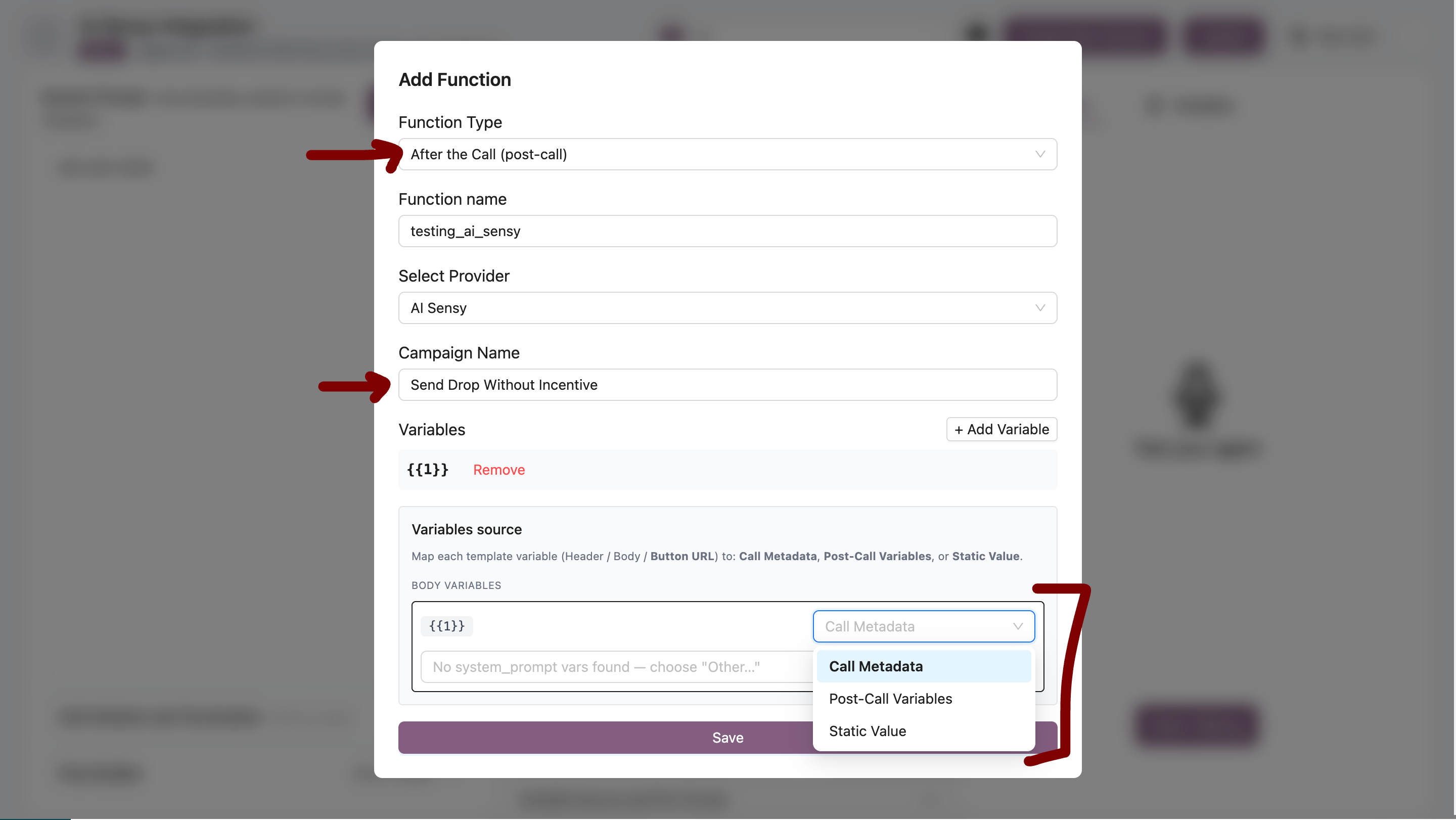 Add WhatsApp Function