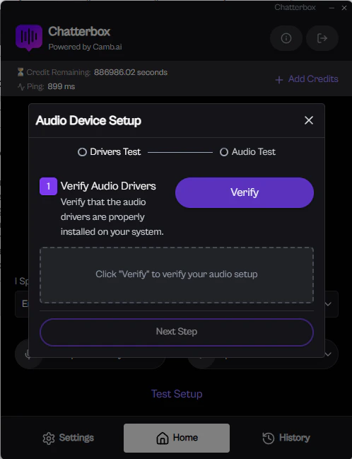 Chatterbox Desktop App card with the Windows download button