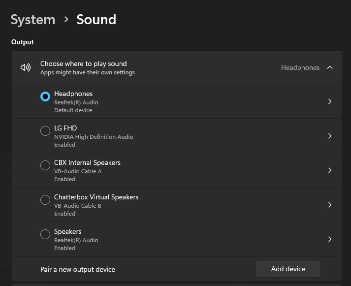Chatterbox installer file in the Downloads folder