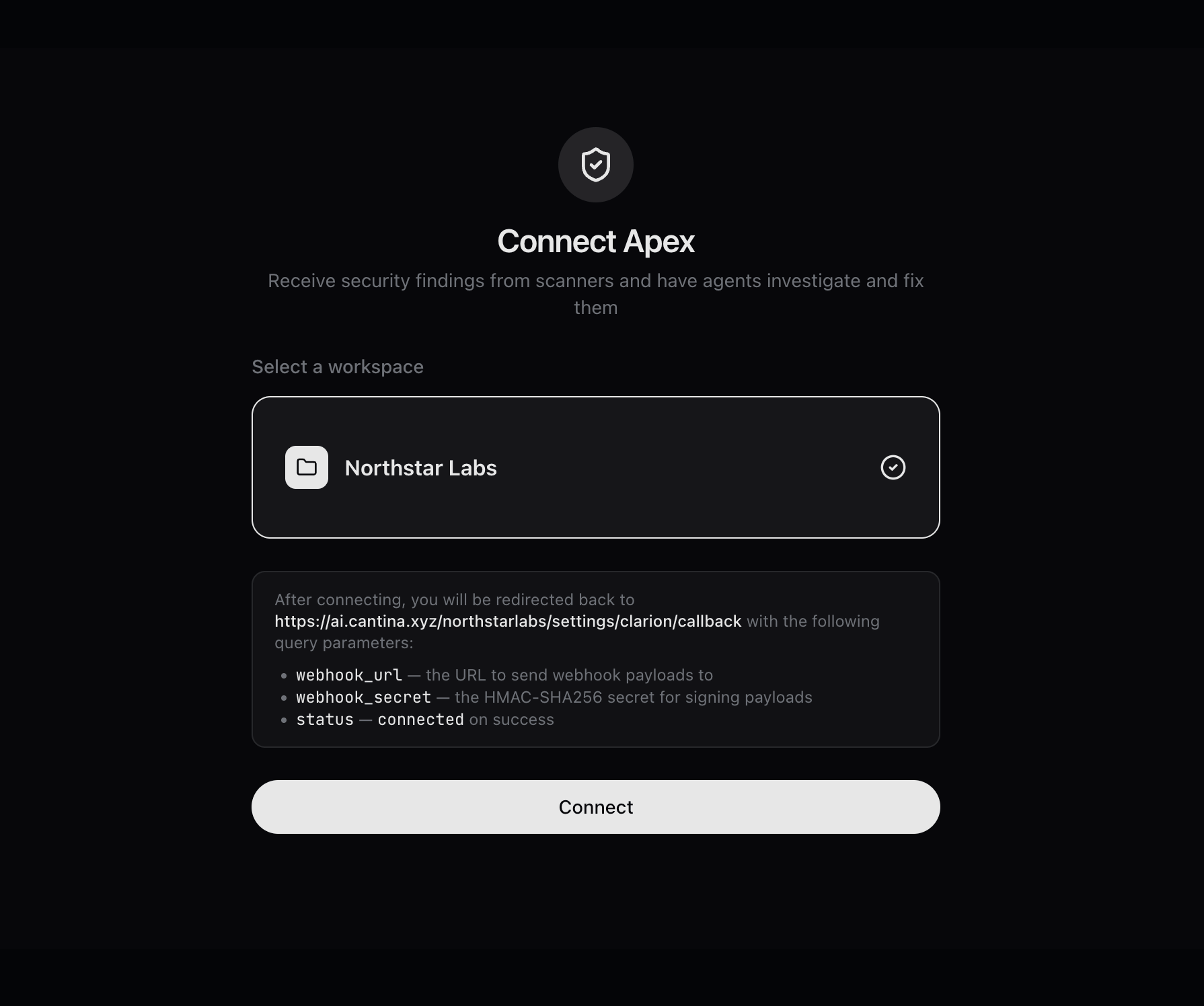 Connect Apex