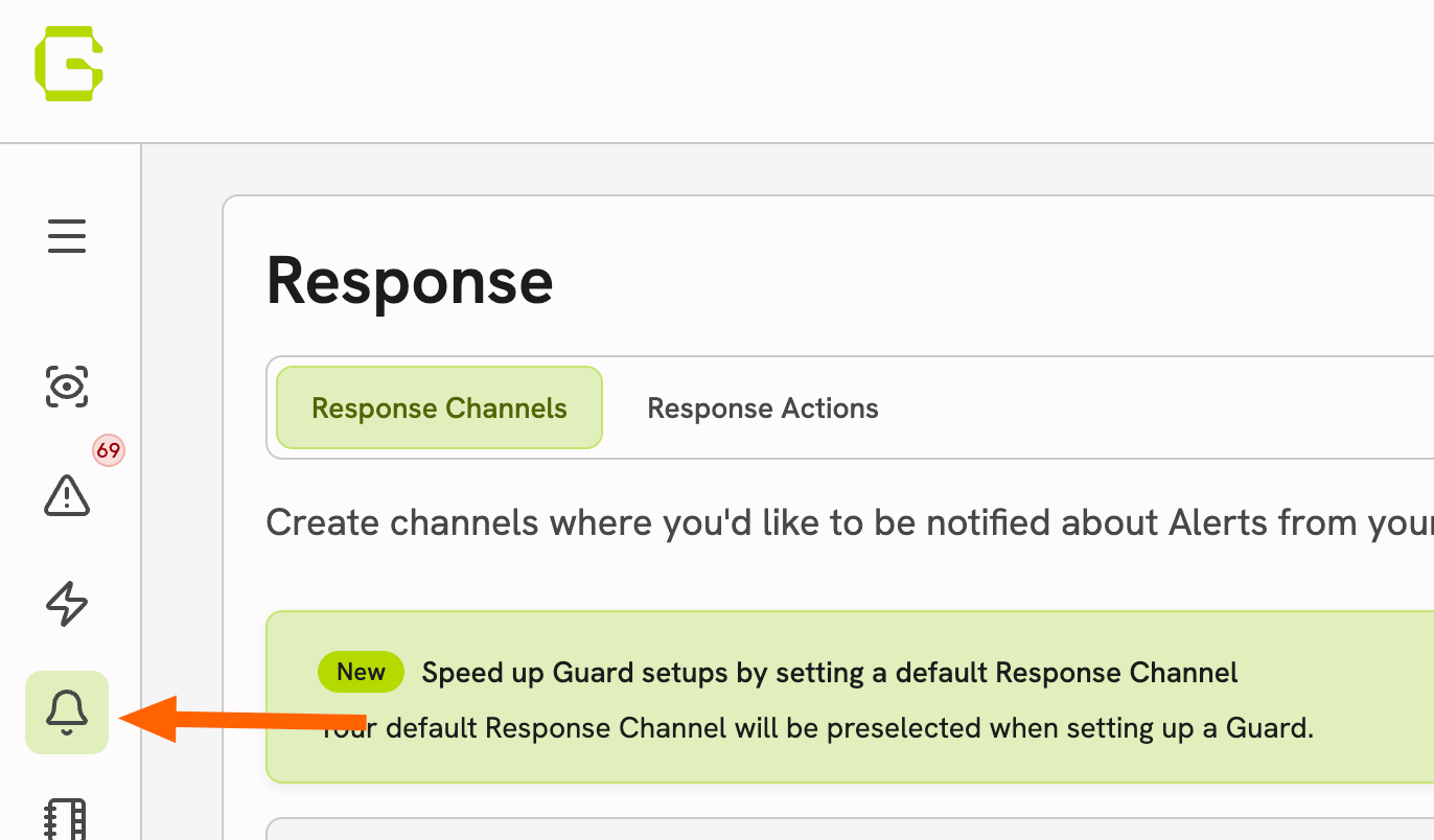 Responses Menu
