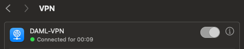 Enable VPN