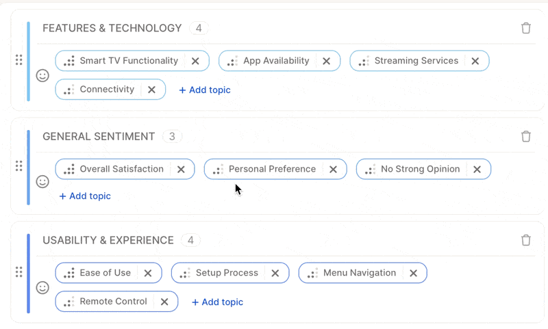 Edit topic descriptions