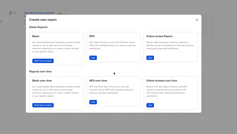 Step 3 - Configure your report