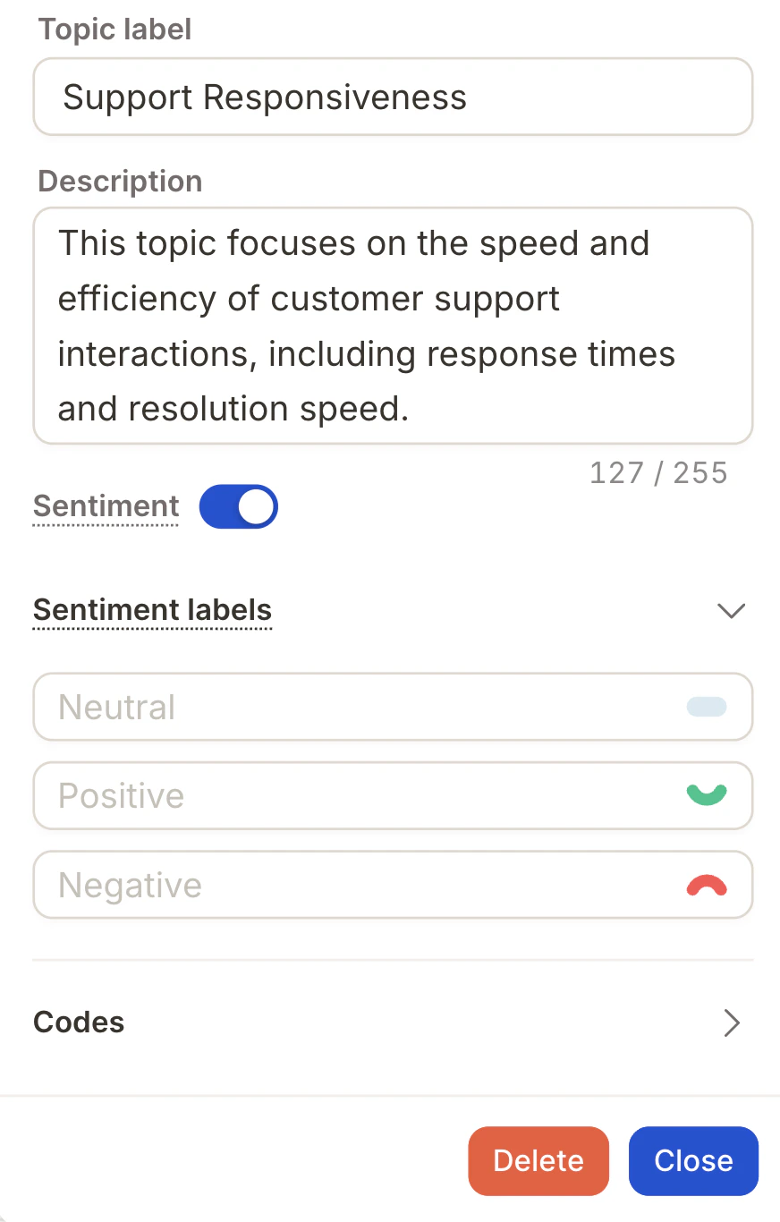 Sentiment