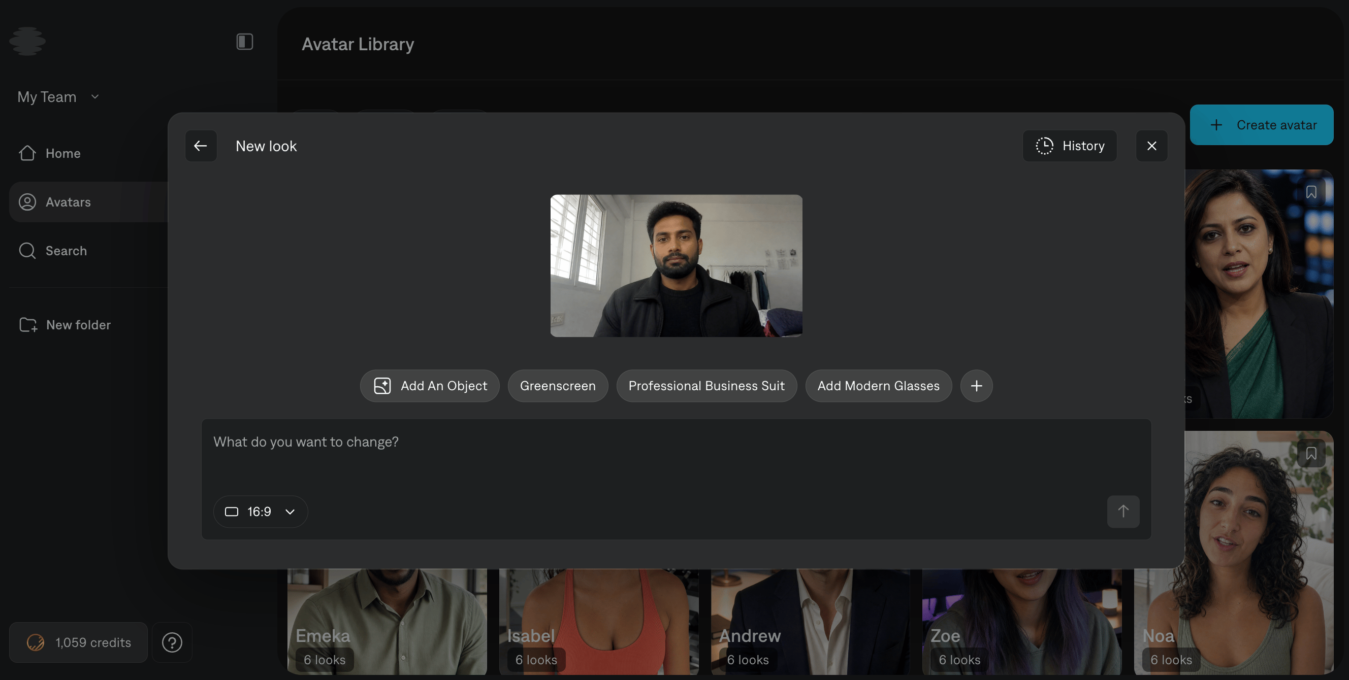 Saving an actor look to the Actors library