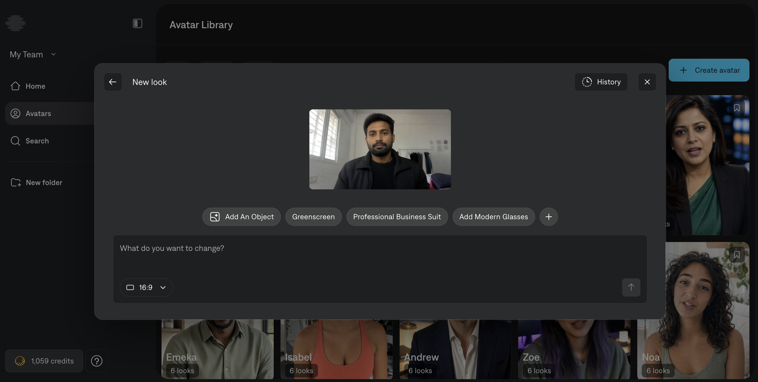 Saving an actor look to the Actors library