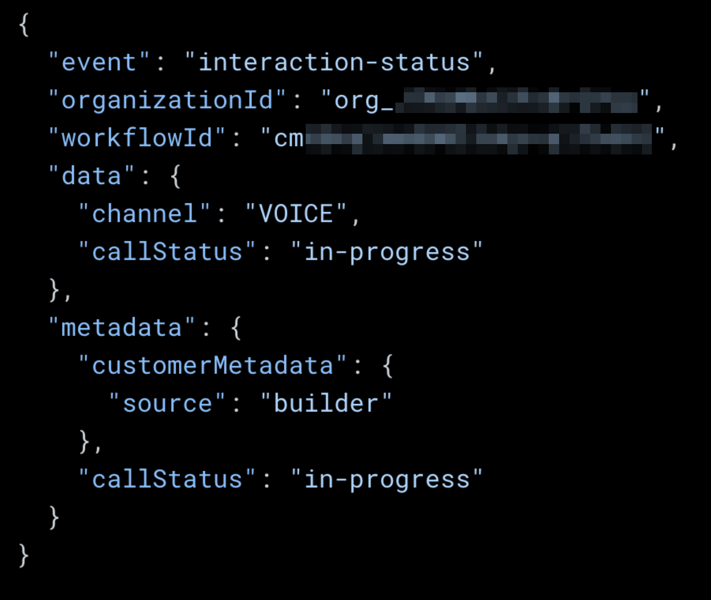 Webhook interaction-status