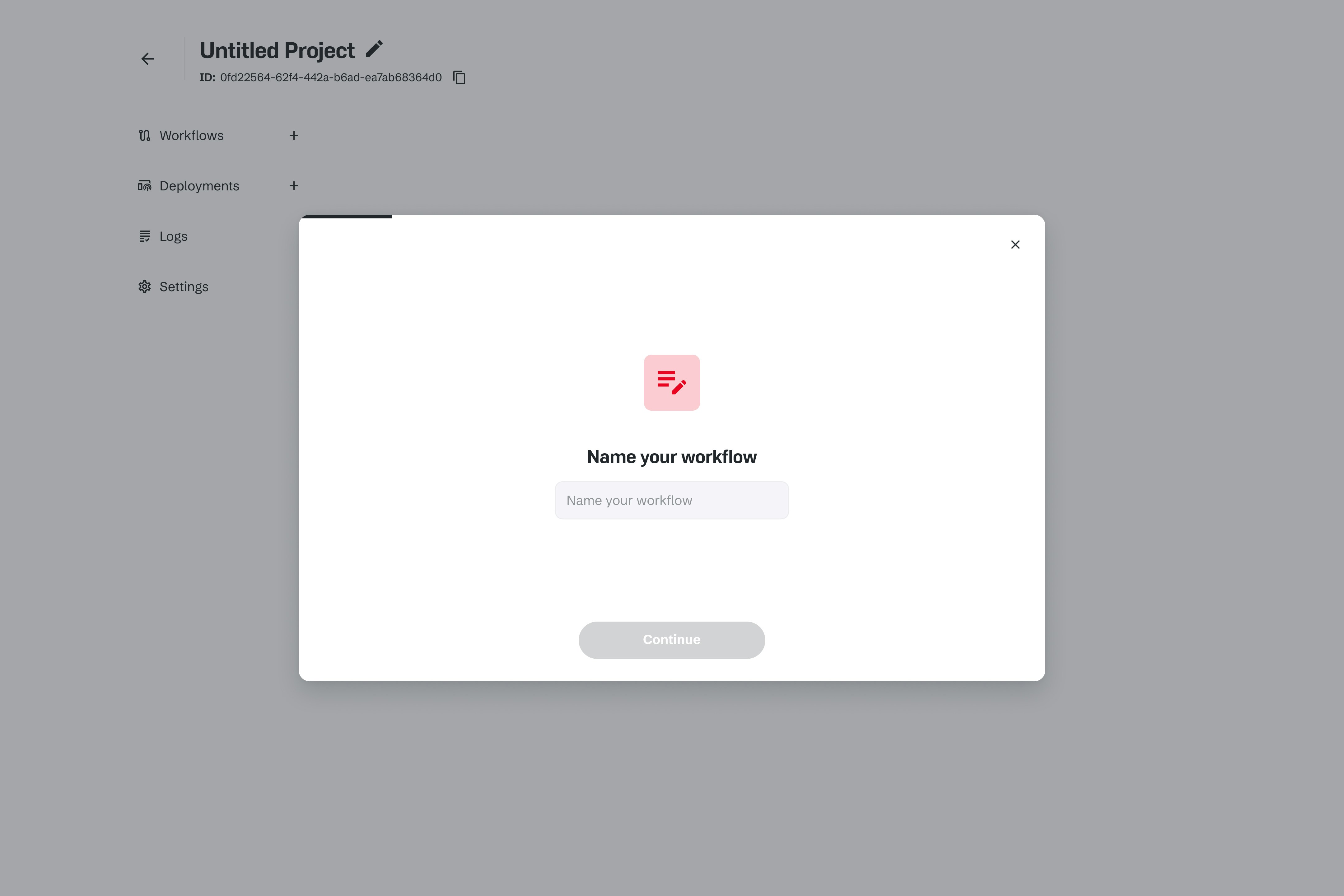 Create Your First Workflow