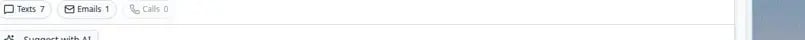 Inbox with Emails filter selected showing a customer email with a Reply button