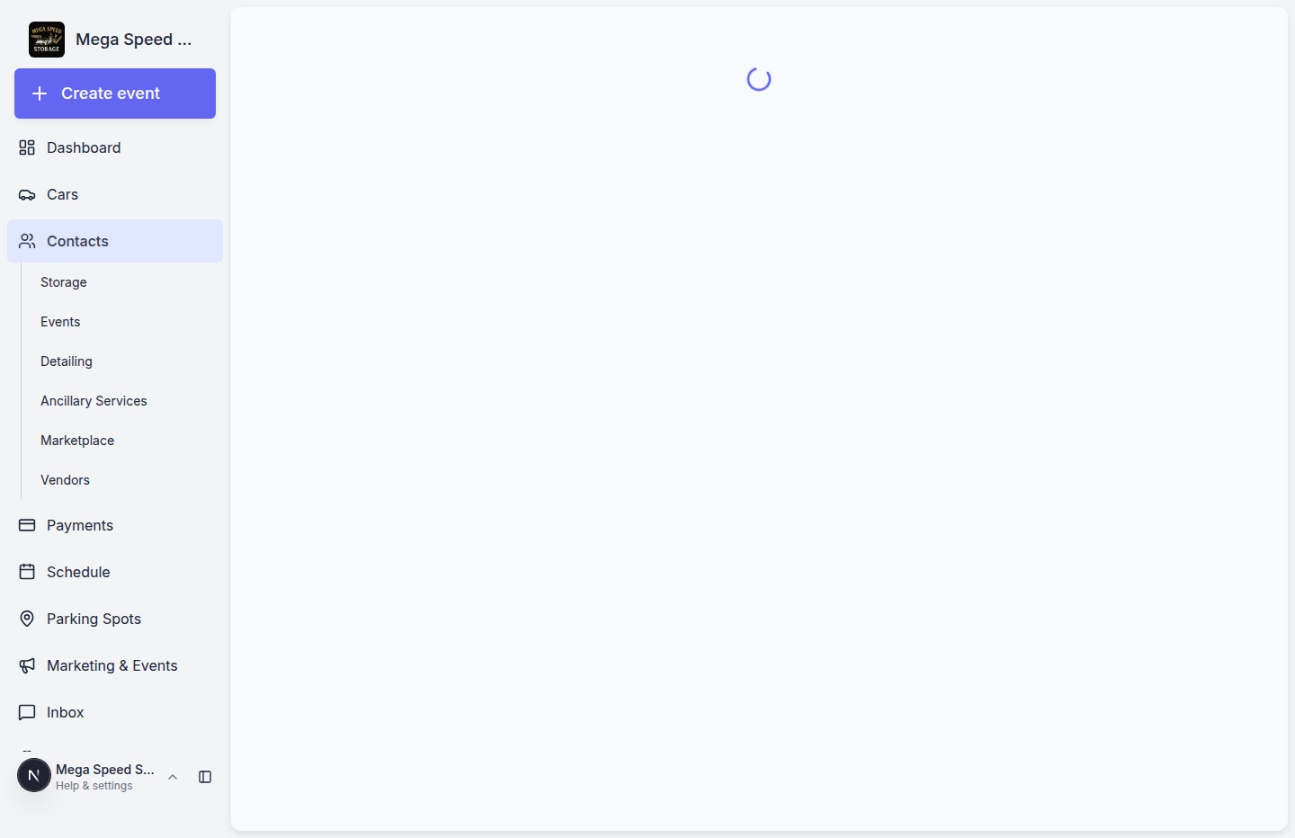 Customer detail page showing the personal information section with fields for name, email, phone, company, and address