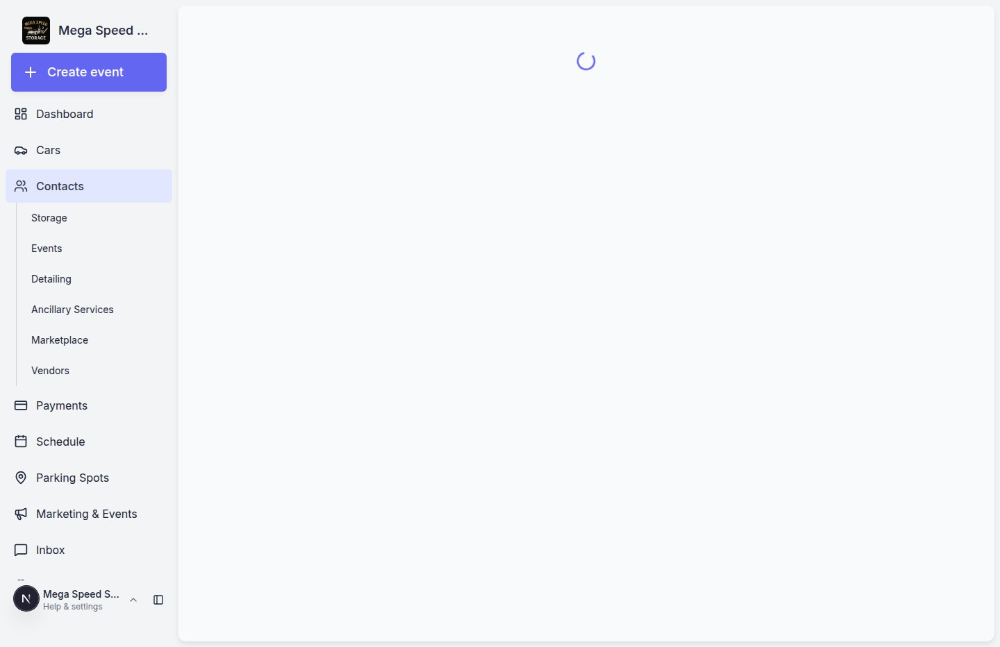Customer detail page showing the personal information section with fields for name, email, phone, company, and address