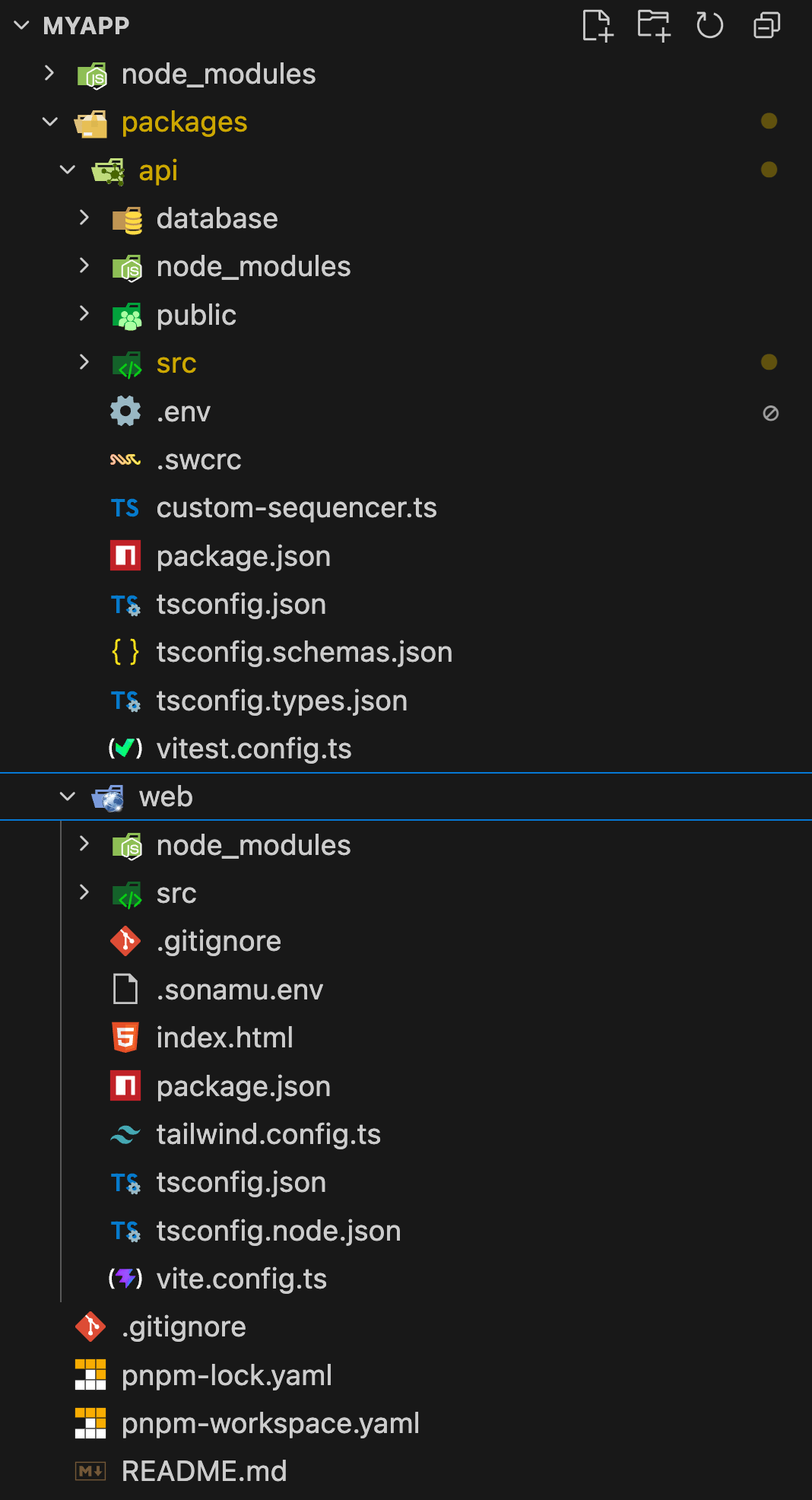 VS Code Explorer ์ฌ์ด๋๋ฐ