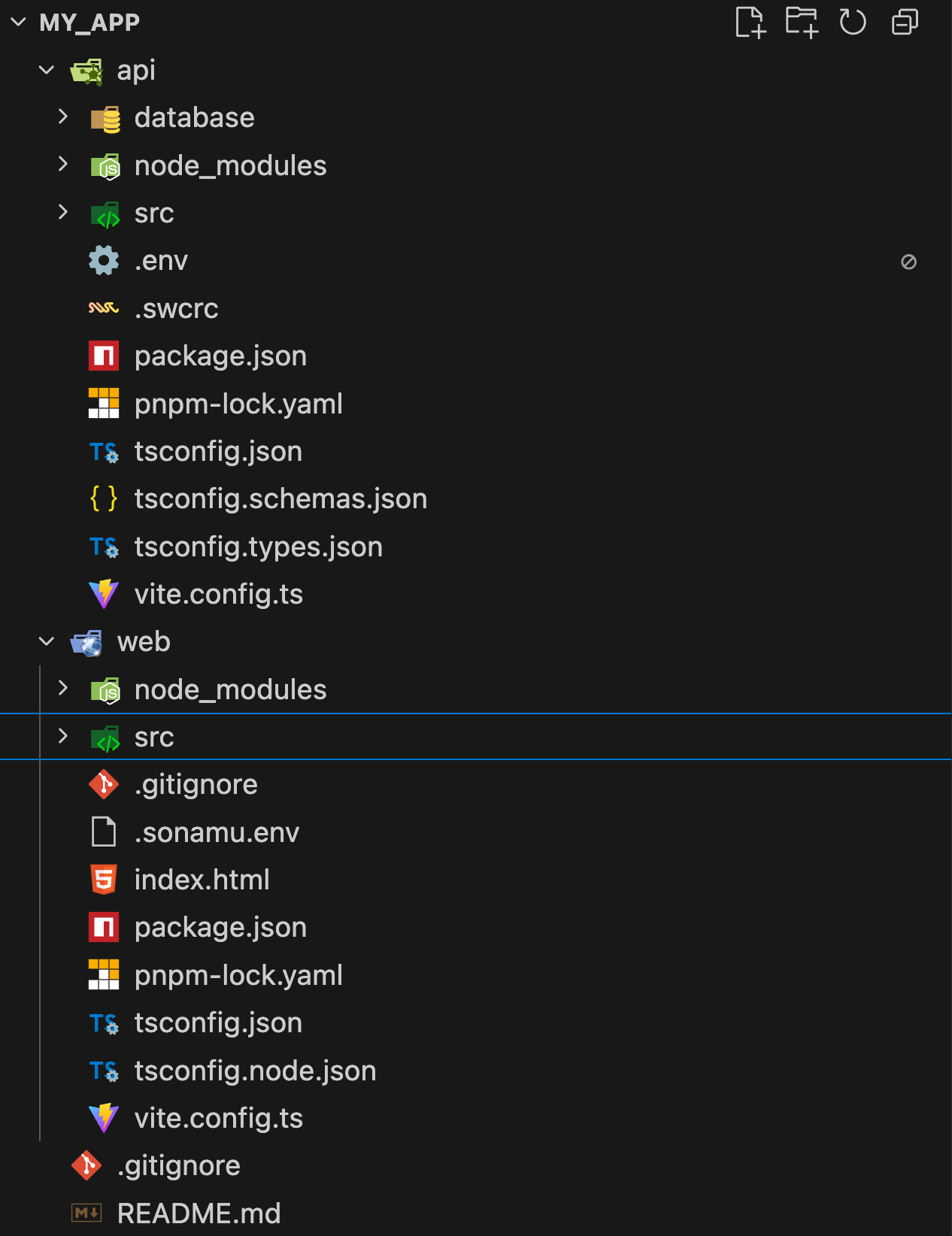 VS Code Explorer ์ฌ์ด๋๋ฐ