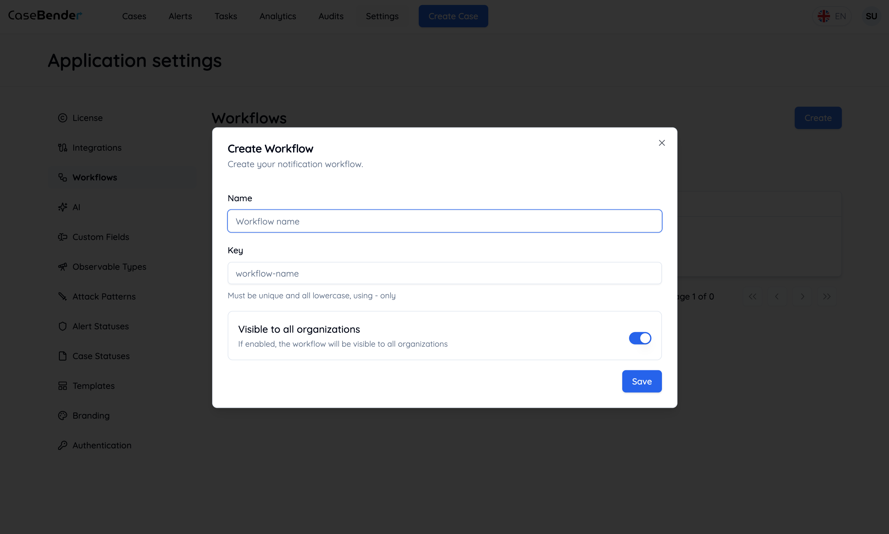 Create Workflow Form Light