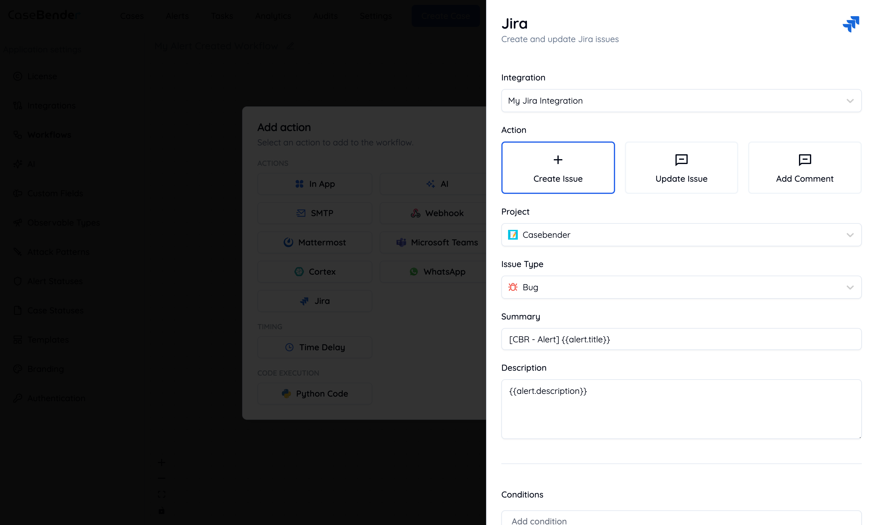 Action Details Light