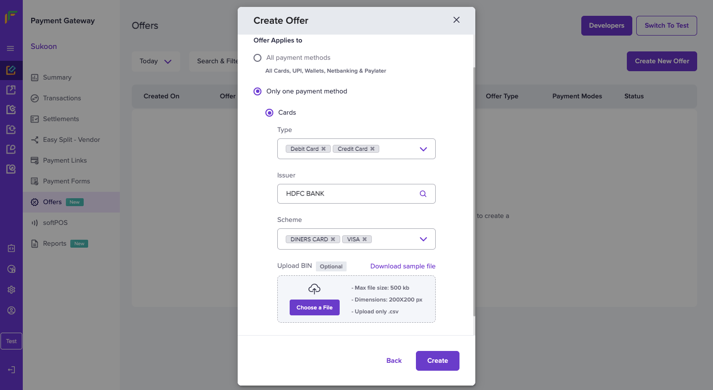 Payment Methods