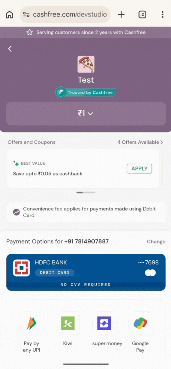Card Link Experience on Checkout