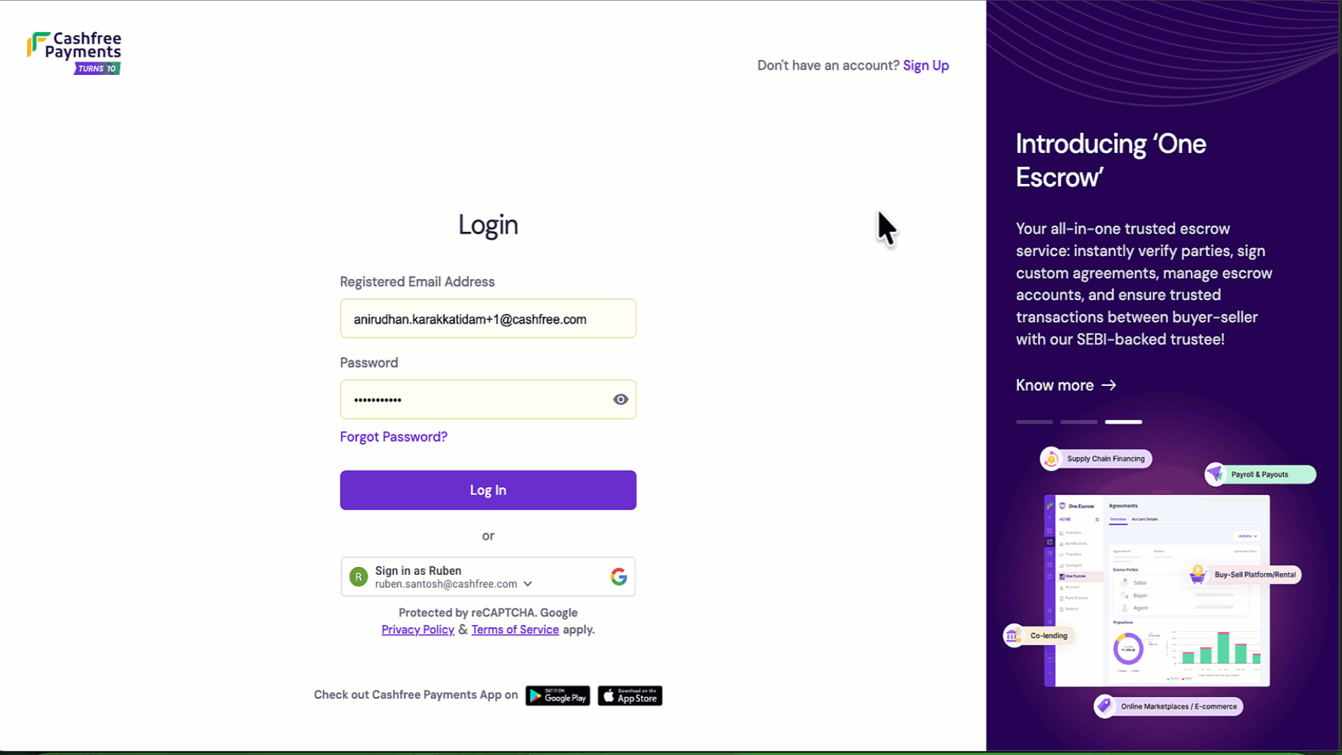 Payment Button Creation