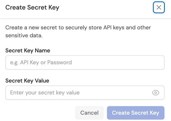 Use secret keys - Cassidy