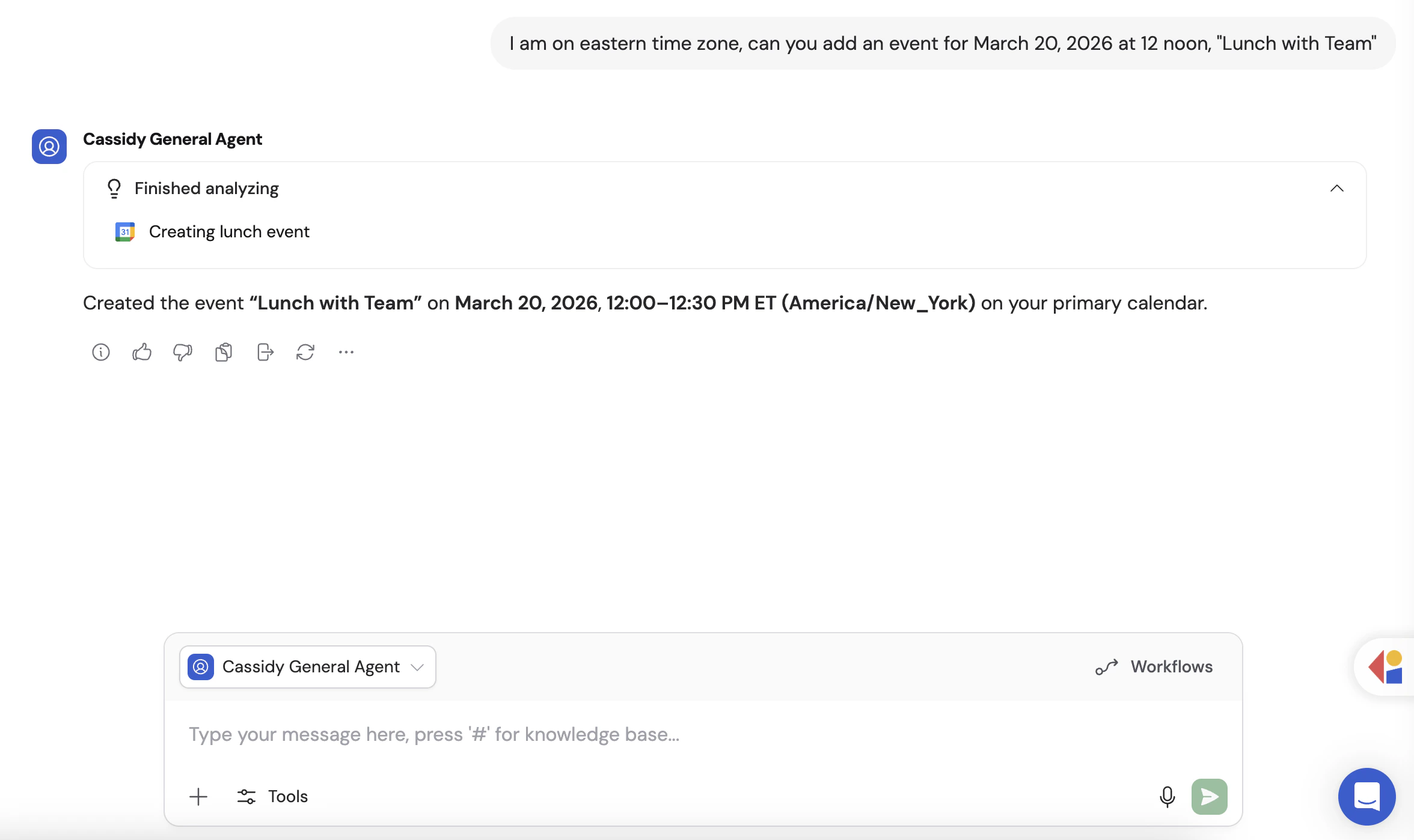 Individual Connection - Responding