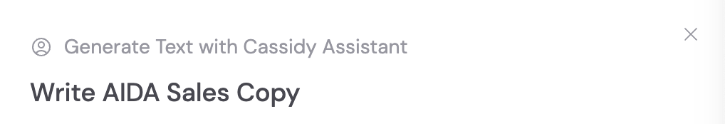 Renaming the action block