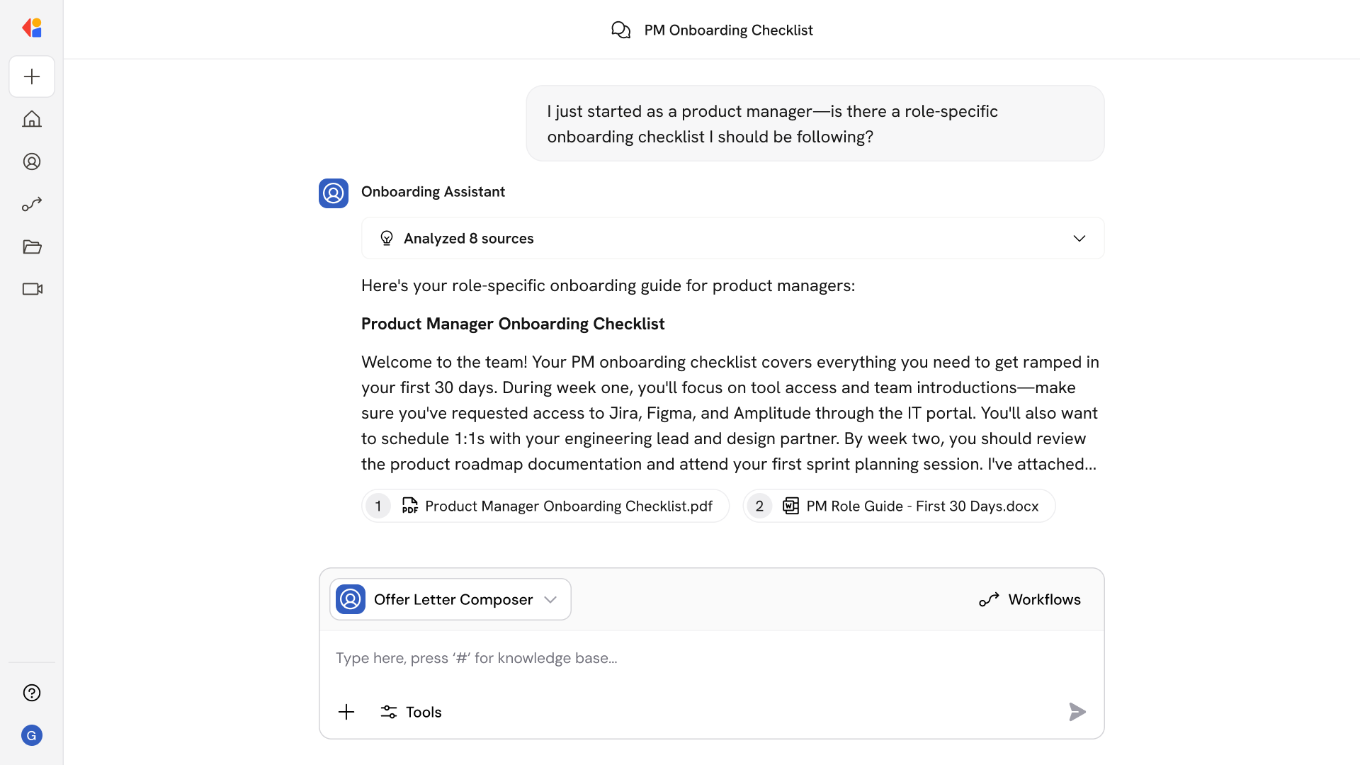 Onboarding Agents for New Employees