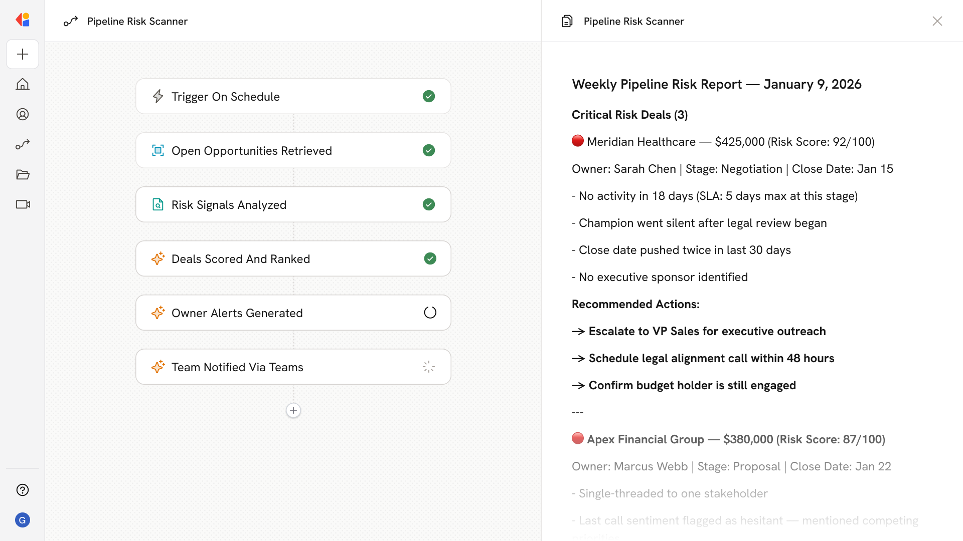 Pipeline Risk Scanner