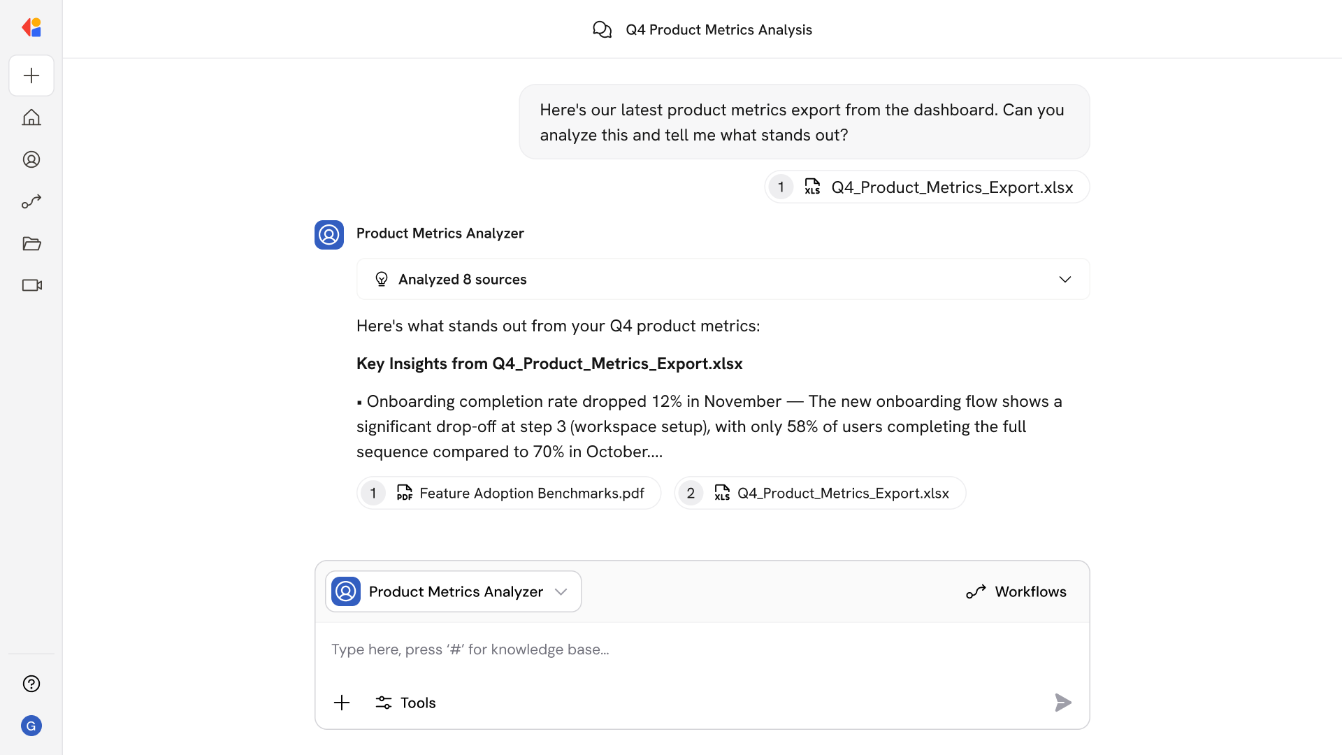 Product Metrics Analyzer