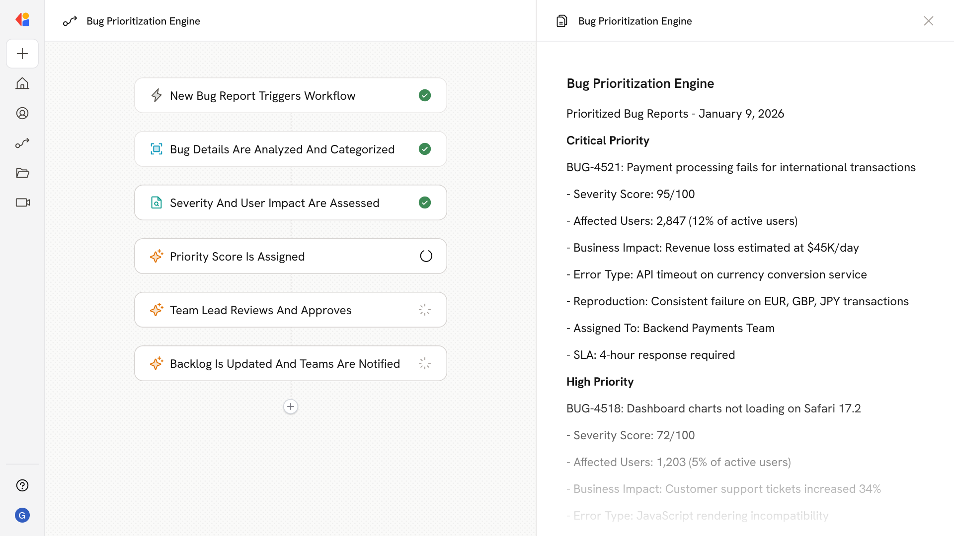 Bug Prioritization Engine