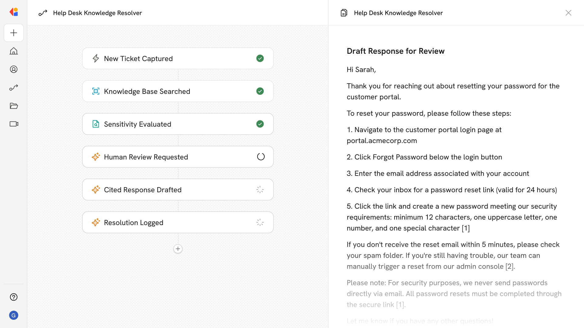 Help Desk Knowledge Resolver