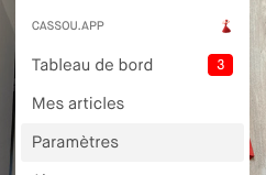 Le impostazioni ti permettono di configurare i repost Vinted.