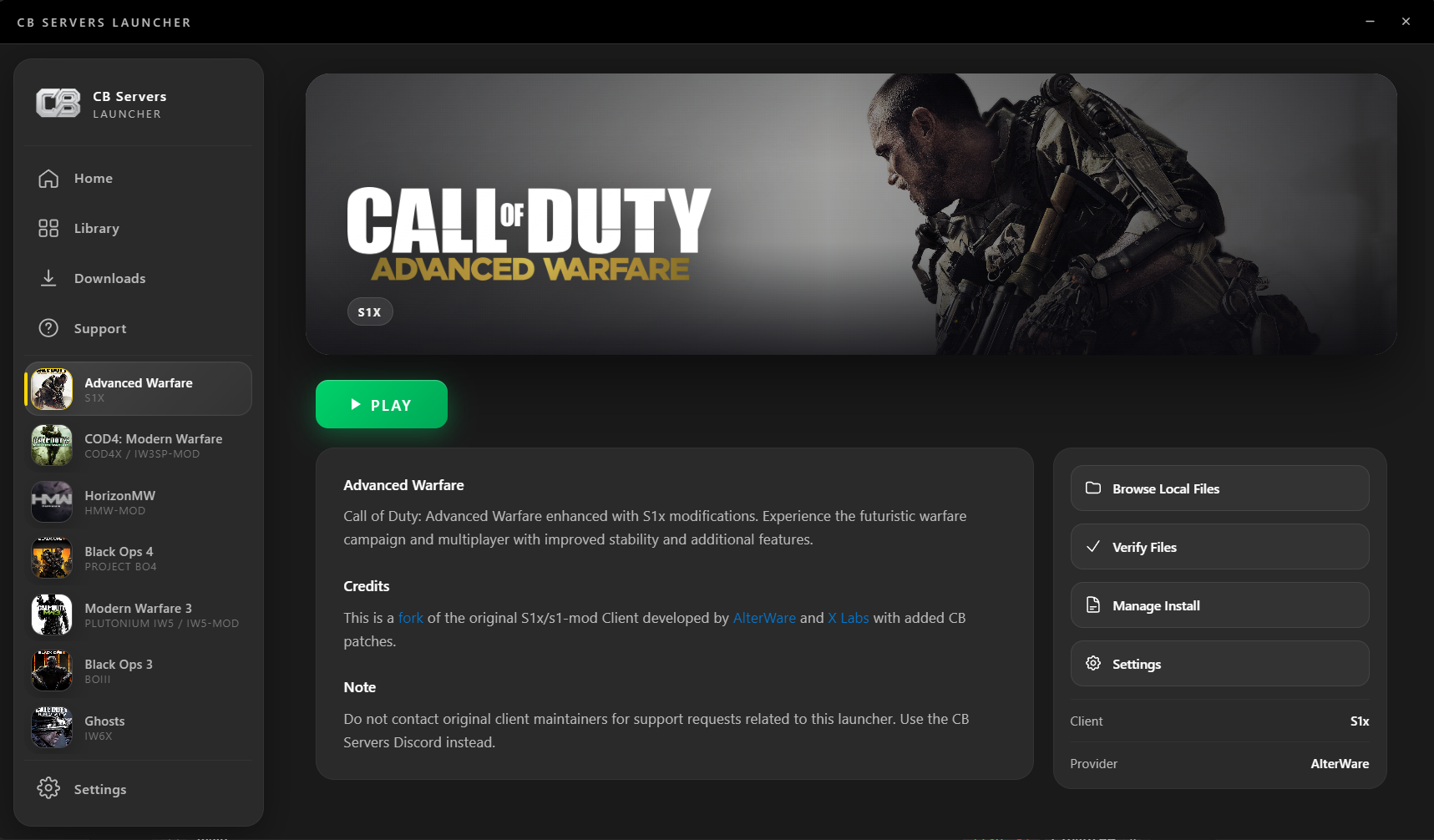 CB Servers Launcher - CB Servers