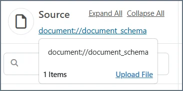 Upload Template File dialog