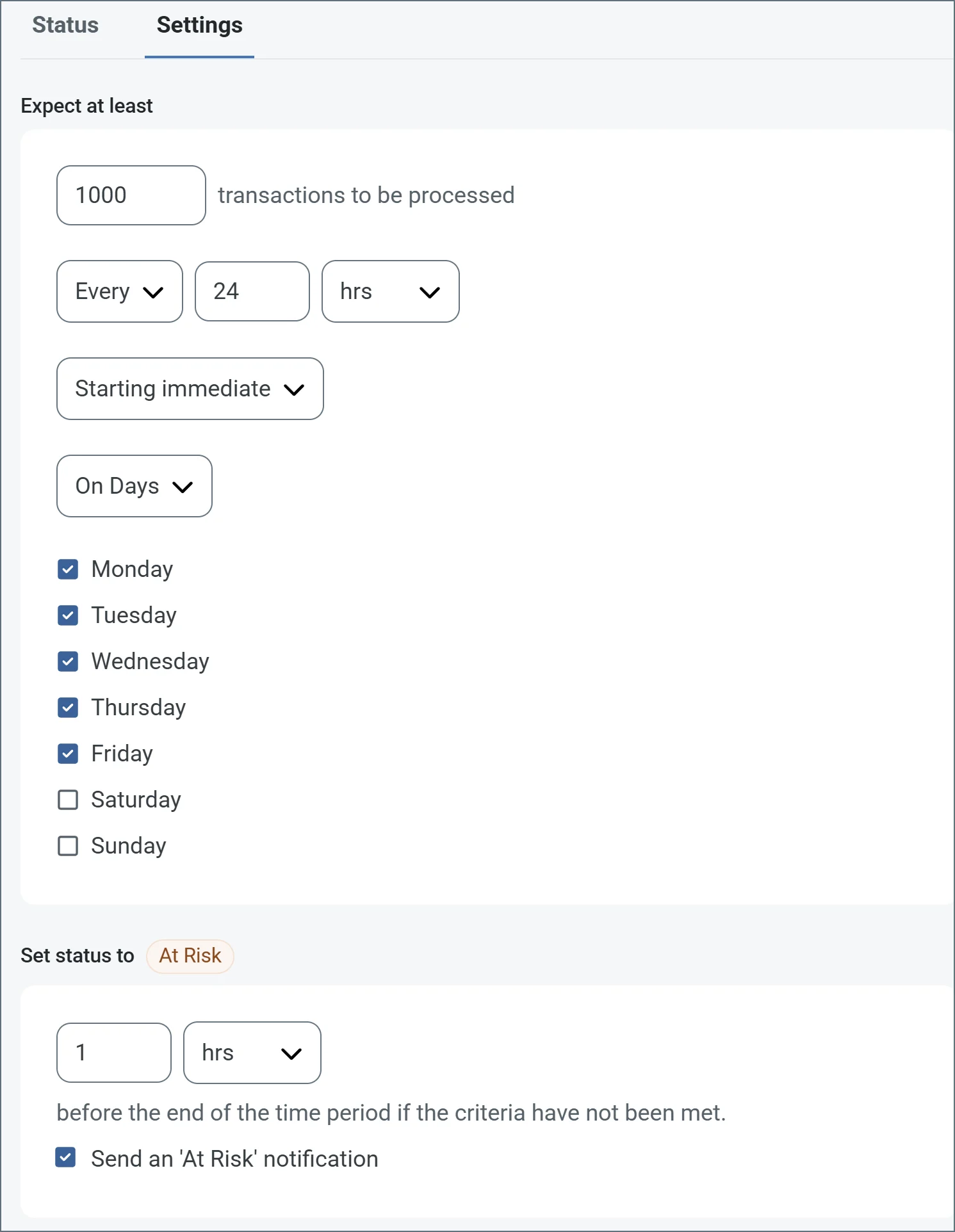 SLA Configuration Example